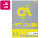 SAKAEテクニカルペーパー/極厚口カラーPPC A4 レモンイエロー 50枚×5冊