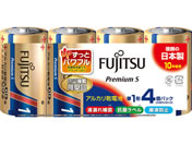 G)富士通/アルカリ乾電池 PremiumS 単1形4本/LR20PS(4S)
