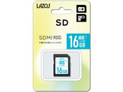 Lazos SDHC[J[h 16GB L-16SDH10-U1