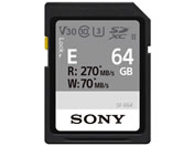 ソニー/UHS-II SDメモリーカード 64GB /SF-E64
