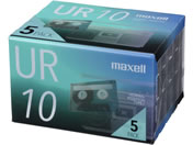 マクセル カセットテープ 10分 5巻 UR-10N5P