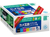 G)エコリカ/エプソン用リサイクルインクカートリッジ KAM-6CL/ECI-EKAM-6PS