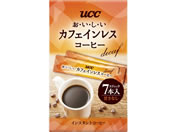 UCC おいしいカフェインレスコーヒー スティック 7P