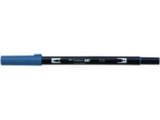 トンボ鉛筆 デュアルブラッシュペン ABT True Blue AB-T526