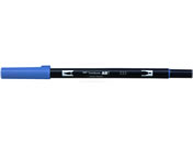 トンボ鉛筆 デュアルブラッシュペン ABT Peacock Blue AB-T533