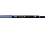 トンボ鉛筆 デュアルブラッシュペン ABT Mist Purple AB-T553