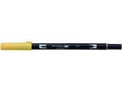 トンボ鉛筆 デュアルブラッシュペン ABT Light Ochre AB-T991