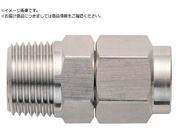 潤工社/ステンレス継手 ニップル ミリ系列 12X9mm PT1/2 N-12X9-PT1/2-SUS