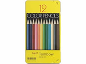 トンボ鉛筆/色鉛筆 12色セット/CB-NQ12C