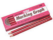 トンボ鉛筆/マーキンググラフ 赤 12本/2285-25