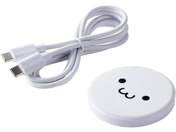 エレコム/ワイヤレス充電器 Qi認証 最大12W しろちゃん