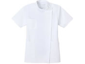 ナガイレーベン/女子 横掛 半袖 EL ホワイト/HO-4972