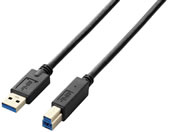 エレコム/USB3.0ケーブル A-Bタイプ 0.5m ブラック/USB3-AB05BK