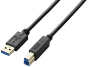 エレコム/USB3.0ケーブル A-Bタイプ 2m ブラック/USB3-AB20BK