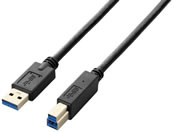 エレコム/USB3.0ケーブル A-Bタイプ 3m ブラック/USB3-AB30BK