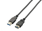 エレコム/USB3.0延長ケーブル A-Aタイプ 2m ブラック/USB3-E20BK