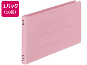 コクヨ 統一伝票用フラットファイル B4 1／3ヨコ ピンク 10冊