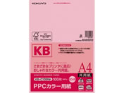 コクヨ PPCカラー用紙 A4 ピンク 100枚入 KB-C139NP