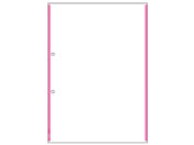 ヒサゴ/マルチプリンタ帳票 複写タイプ A4 ピンクライン 2穴