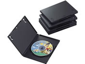 エレコム/DVDトールケース 5枚パック ブラック/CCD-DVD02BK