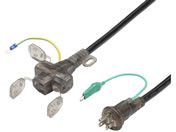 �T�����T�v���C/�A�[�X�s���܂肽���݃v���O �h�o�L���b�v�t���d�������R�[�h 3�� 3m/TAP-EX36B-3