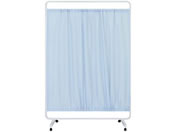 マツヨシ/衝立II(独立) スクリーン H1600mm W1500mm ブルー/MY-TP150AL