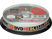 TDK Chv^uDVD+RDL 8.5GB 10 D+R85PWB10PS
