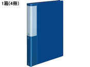 G)コクヨ/クリヤーブック POSITY 固定式A4 60ポケット ブルー 4冊