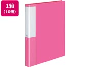 コクヨ/クリヤーブック POSITY差替式A4 30穴背幅33 ピンク10冊