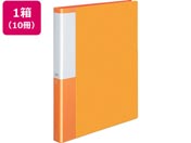 コクヨ/クリヤーブック POSITY差替式A4 30穴背幅33 オレンジ10冊