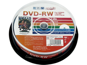 HIDISC CPRM対応 DVD-RW 4.7GB 2倍速 10枚 スピンドル