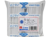 共和/ビニタイ 白 塩ビ 4mm×10cm 1000本入/QA-100-6G