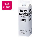 UCC アイスコーヒー業務用無糖1000ml 12本