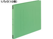 G)コクヨ/フラットファイルV A4ヨコ とじ厚15mm 緑 10冊/フ-V15G