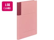 コクヨ ソフトカラーファイル A4タテ とじ厚15mm ピンク 10冊 フ-1-0