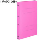 G)コクヨ/フラットファイル(PPワイド) A4タテ とじ厚25mm ピンク 10冊