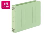 G)コクヨ/フラットファイルW(厚とじ) B6ヨコ とじ厚25mm 緑 10冊