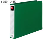G)コクヨ/データバインダーT(バースト用・ワイド)T11×Y15 緑10冊