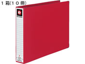 G)コクヨ/データバインダーT(バースト用・ワイド)T11×Y15 赤10冊