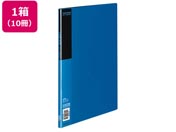 G)コクヨ/クリヤーブック〈ベーシック〉固定式 A4 10ポケット 青 10冊