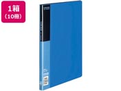 G)コクヨ/クリヤーブック〈ベーシック〉固定式 A4 20ポケット 青 10冊
