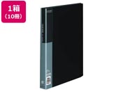 G)コクヨ/クリヤーブック〈ベーシック〉固定式 A4 40ポケット 黒 10冊