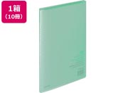 コクヨ/クリヤーブック〈キャリーオール〉固定式 A4 20ポケット 緑 10冊