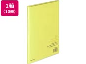 コクヨ/クリヤーブック〈キャリーオール〉固定式 A4 20ポケット 黄 10冊