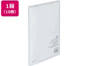 コクヨ/クリヤーブック〈キャリーオール〉固定式 A4 20ポケット 透明 10冊
