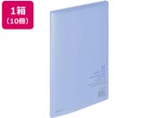 コクヨ/クリヤーブック〈キャリーオール〉固定式 A4 10ポケット 青 10冊