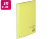 コクヨ/クリヤーブック〈キャリーオール〉固定式 A4 10ポケット 黄 10冊