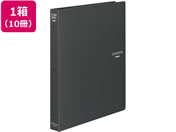 コクヨ/クリヤーブック 差替式 A4タテ 30穴 背幅34mmダークグレー10冊