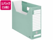 コクヨ ファイルボックス-FS〈Dタイプ〉A4ヨコ 背幅102mm 緑 5冊