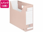 コクヨ ファイルボックス-FS〈Dタイプ〉A4ヨコ 背幅102mm ピンク 5冊